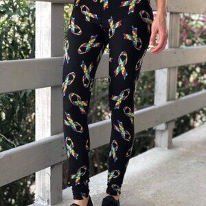 Legging Army Autism Leggings One Size 3-14